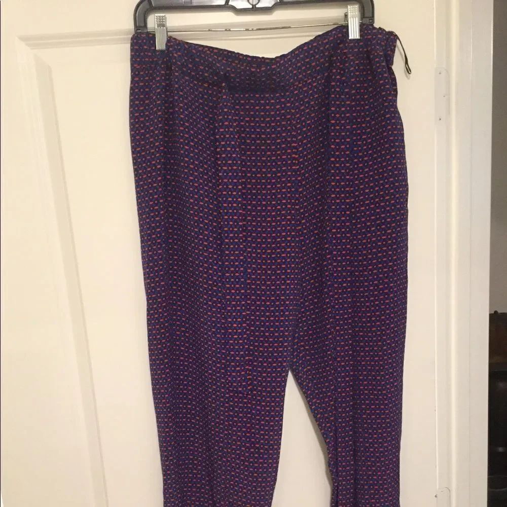 New TORY BURCH $325 Talia All Silk Pull-on Pants